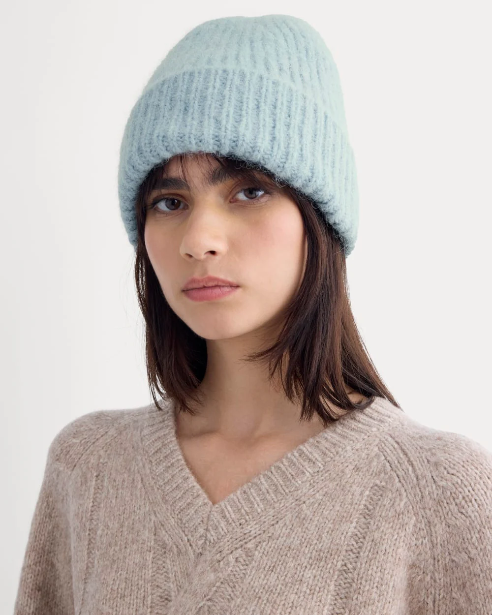 Bonnet en alpaga moelleux | Skyway