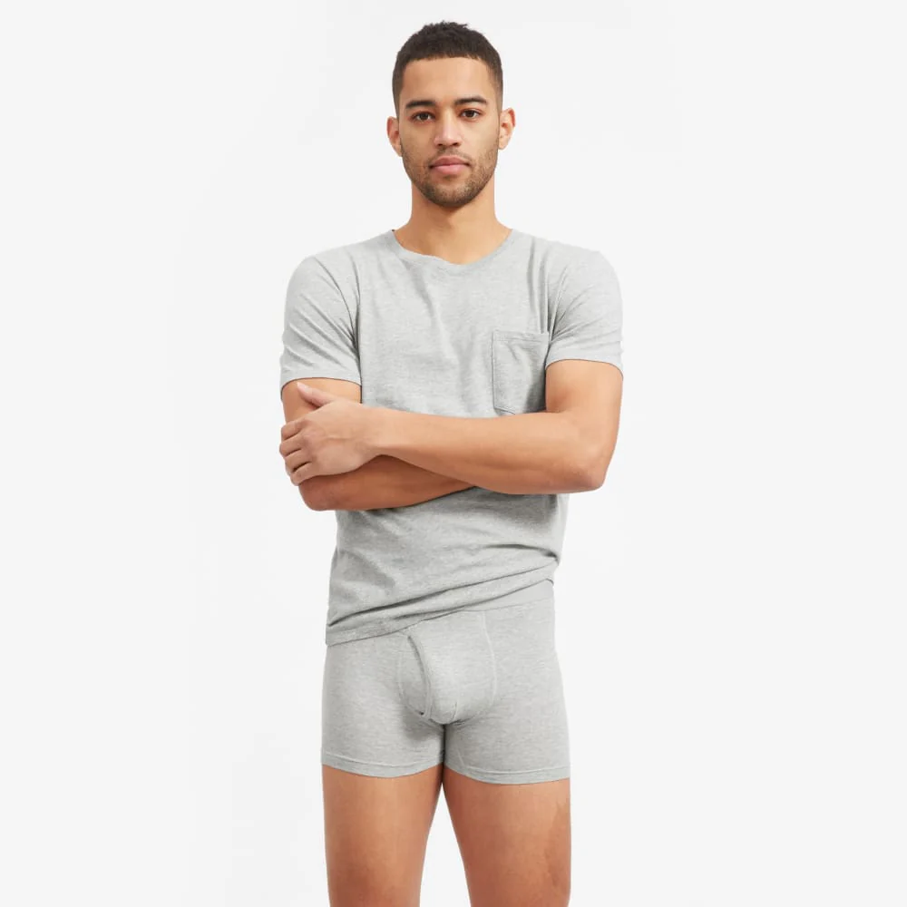 Le Boxer Brief Supima® | Uniform | Gris melé