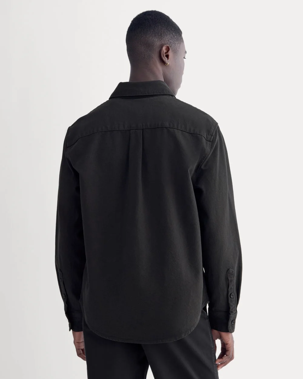La veste en coton bio Canvas | Noir