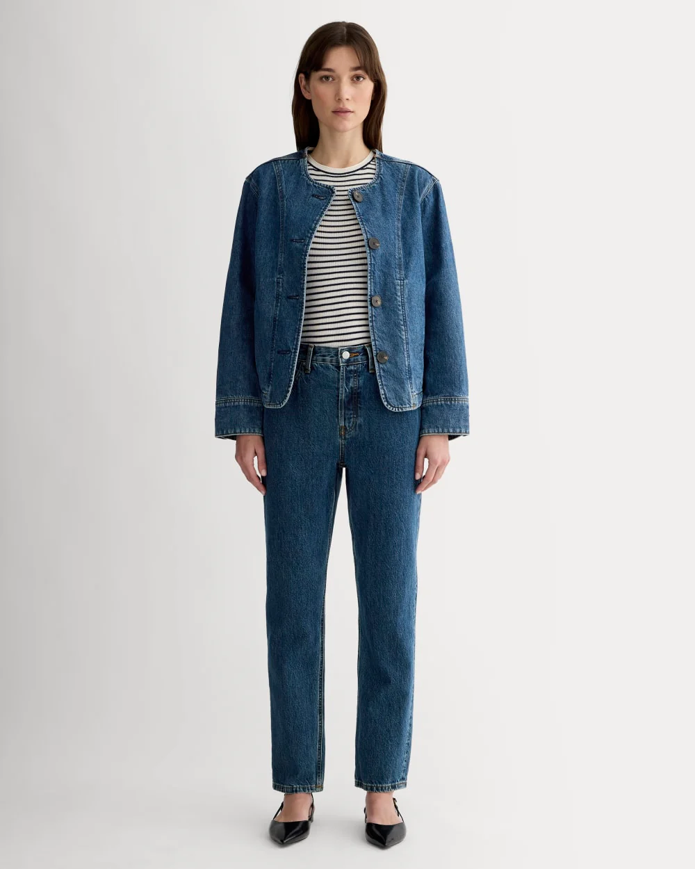 Le jean Cheeky® des années 90 | Deep Atlantic | 72,4 cm de longueur intérieure