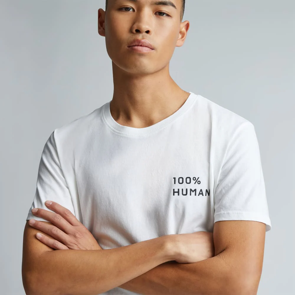 Le Crew 100% Human® | Blanc