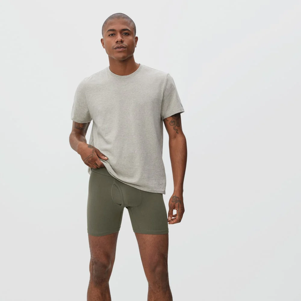 Le boxer long Supima® | Uniform | Kalamata