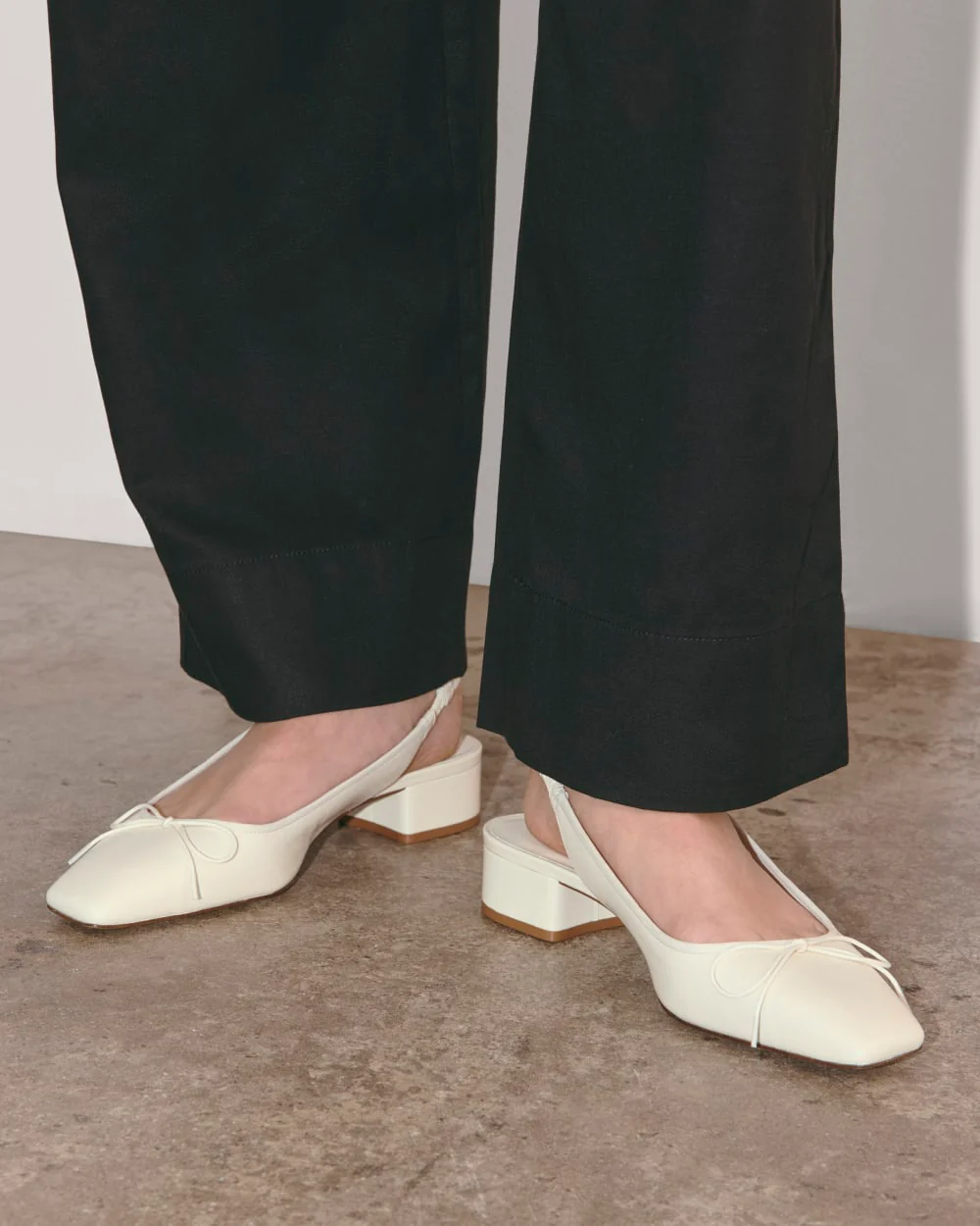 Le Talon à Slingback Ballet | Toile