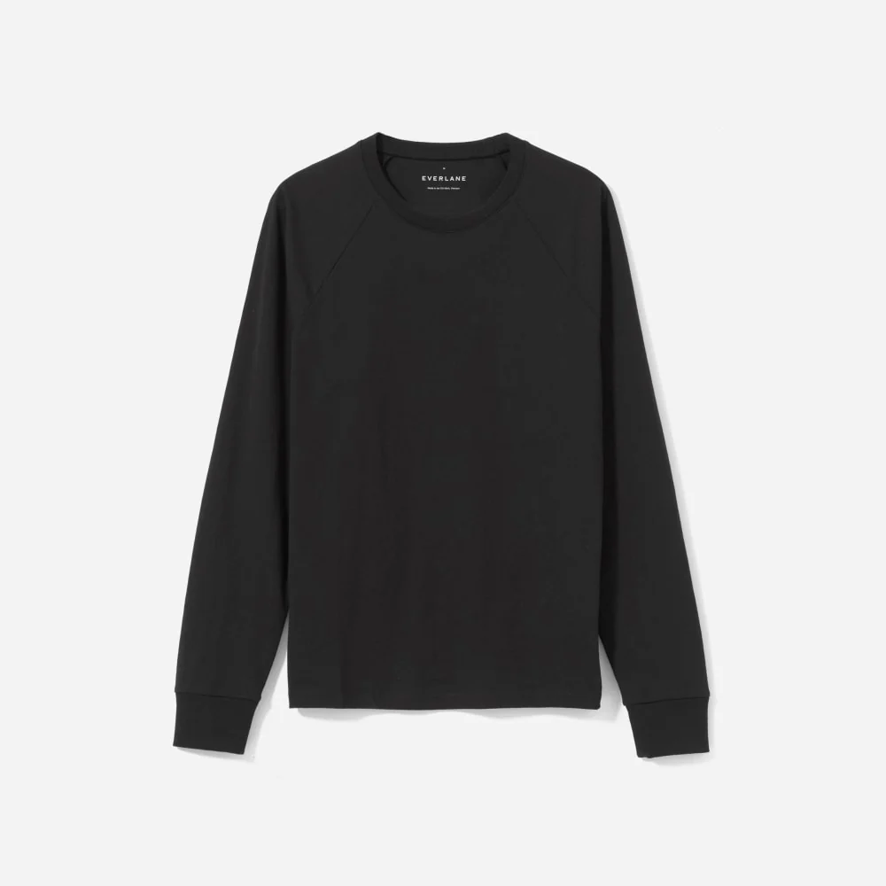 Le Pull à Manches Longues de Qualité Supérieure | Uniforme | Noir