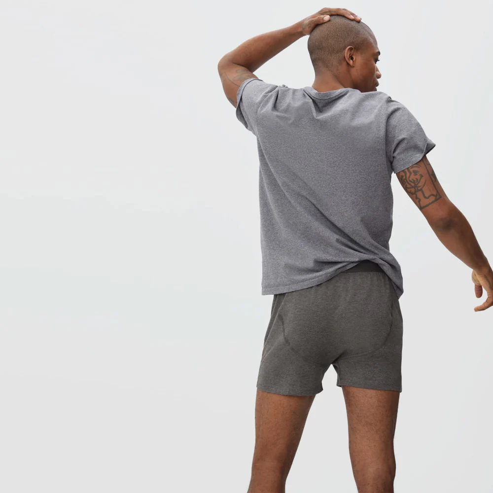Le Boxer Supima® | Uniforme | Gris anthracite mélangé