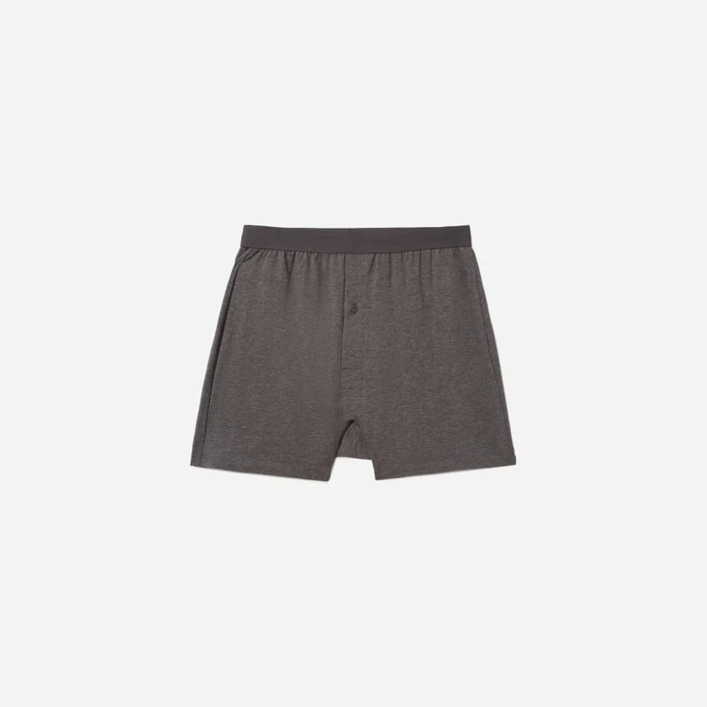 Le Boxer Supima® | Uniforme | Gris anthracite mélangé