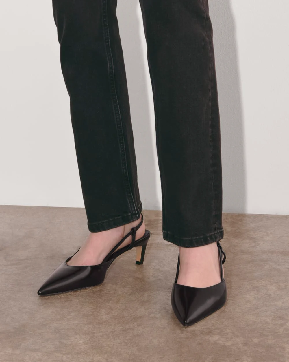Le Talon Slingback The Studio | Noir