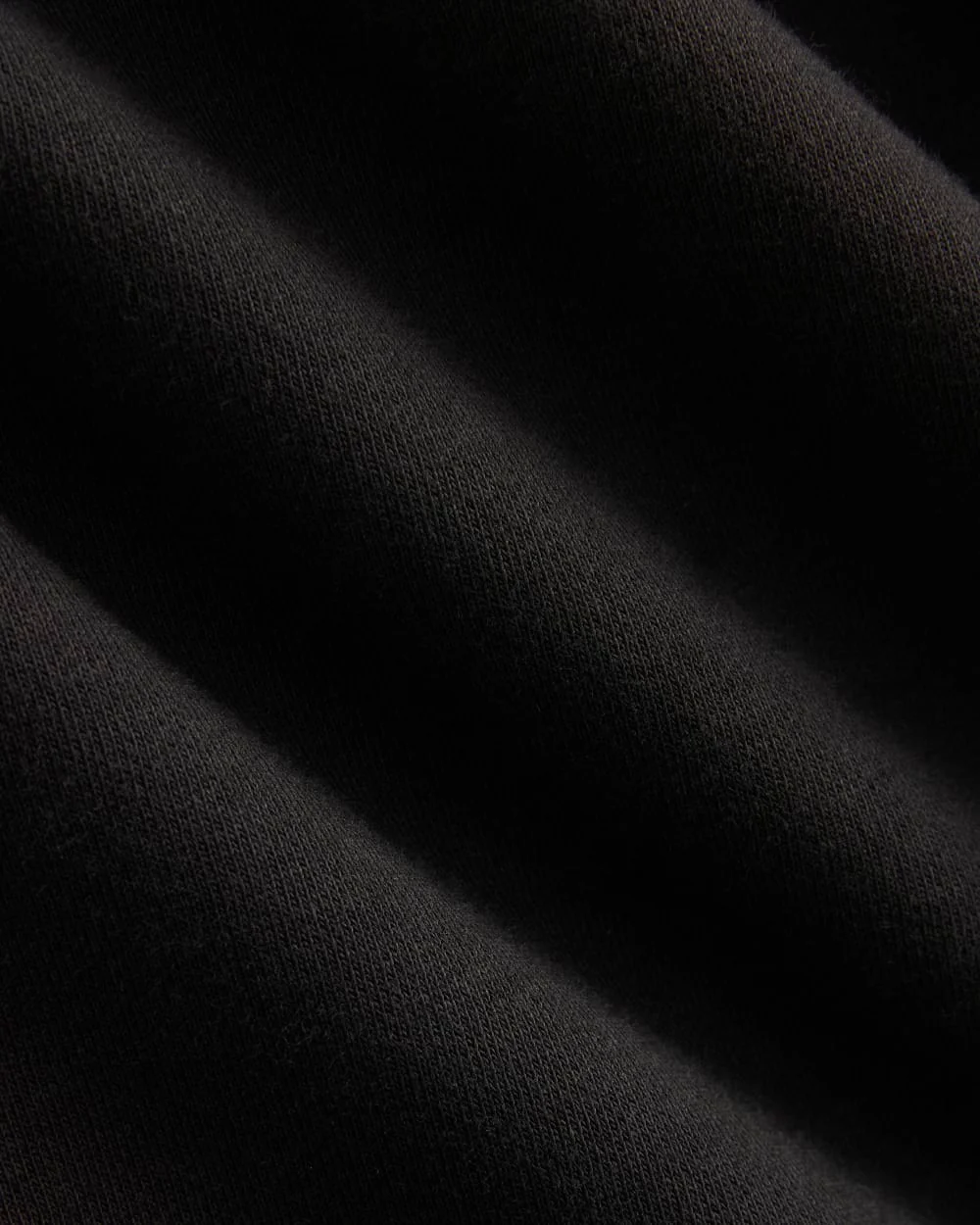 Sweat à capuche oversize en molleton luxueux | Noir