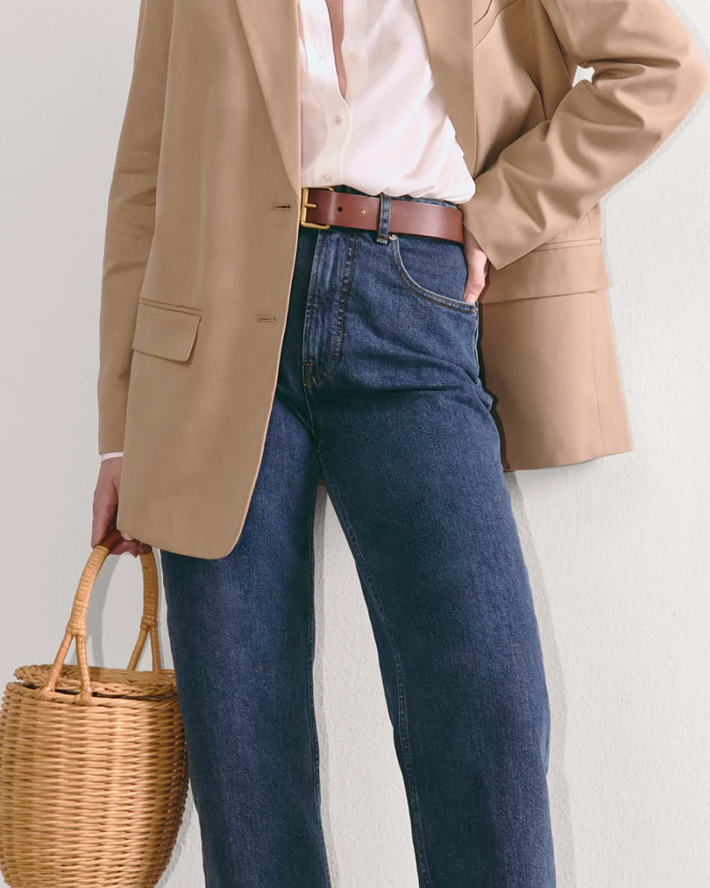 Jean taille haute Way-High® | Indigo vintage | 69,85 cm de longueur intérieure