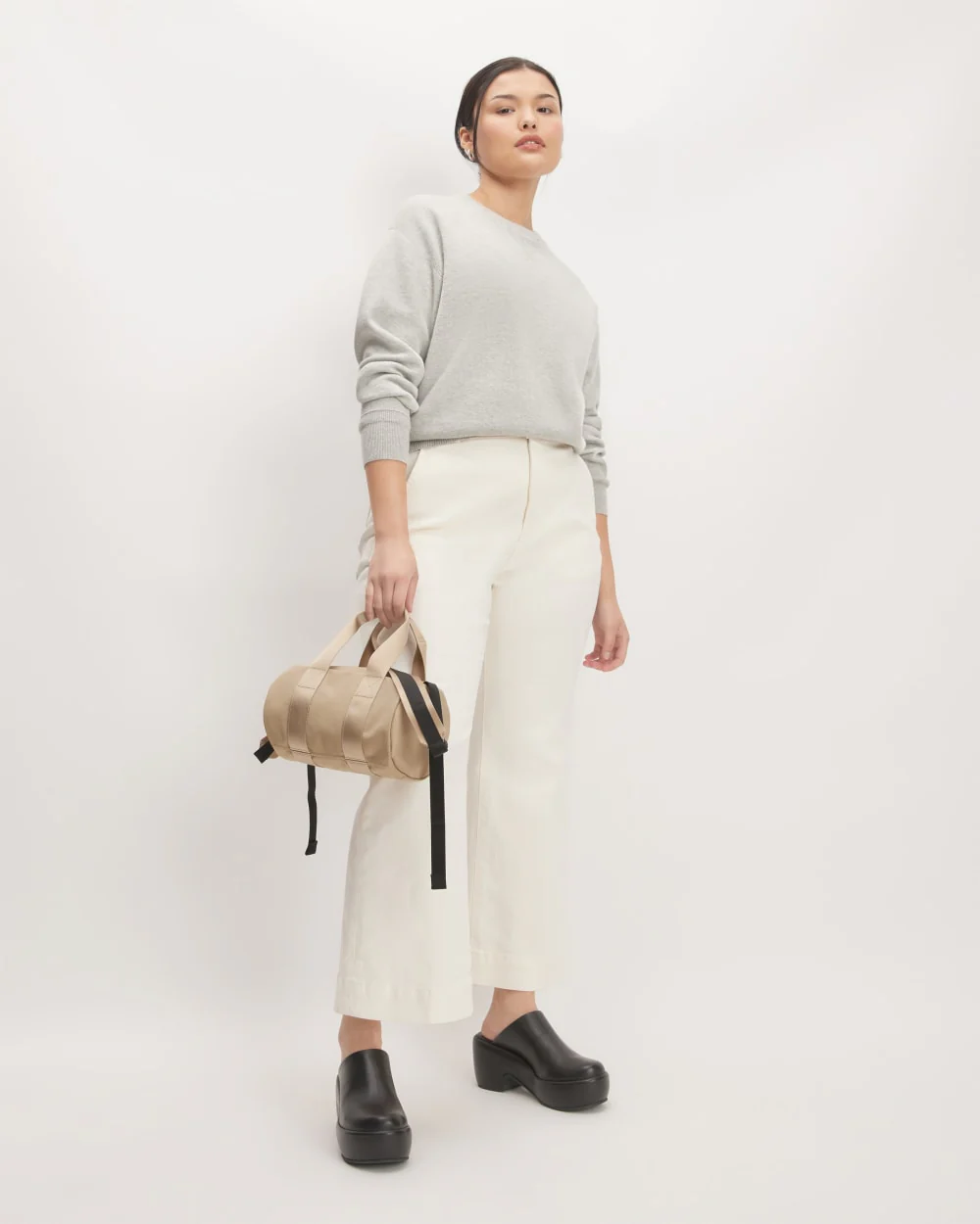 Le Sacoche en Nylon Recyclé | Kaki