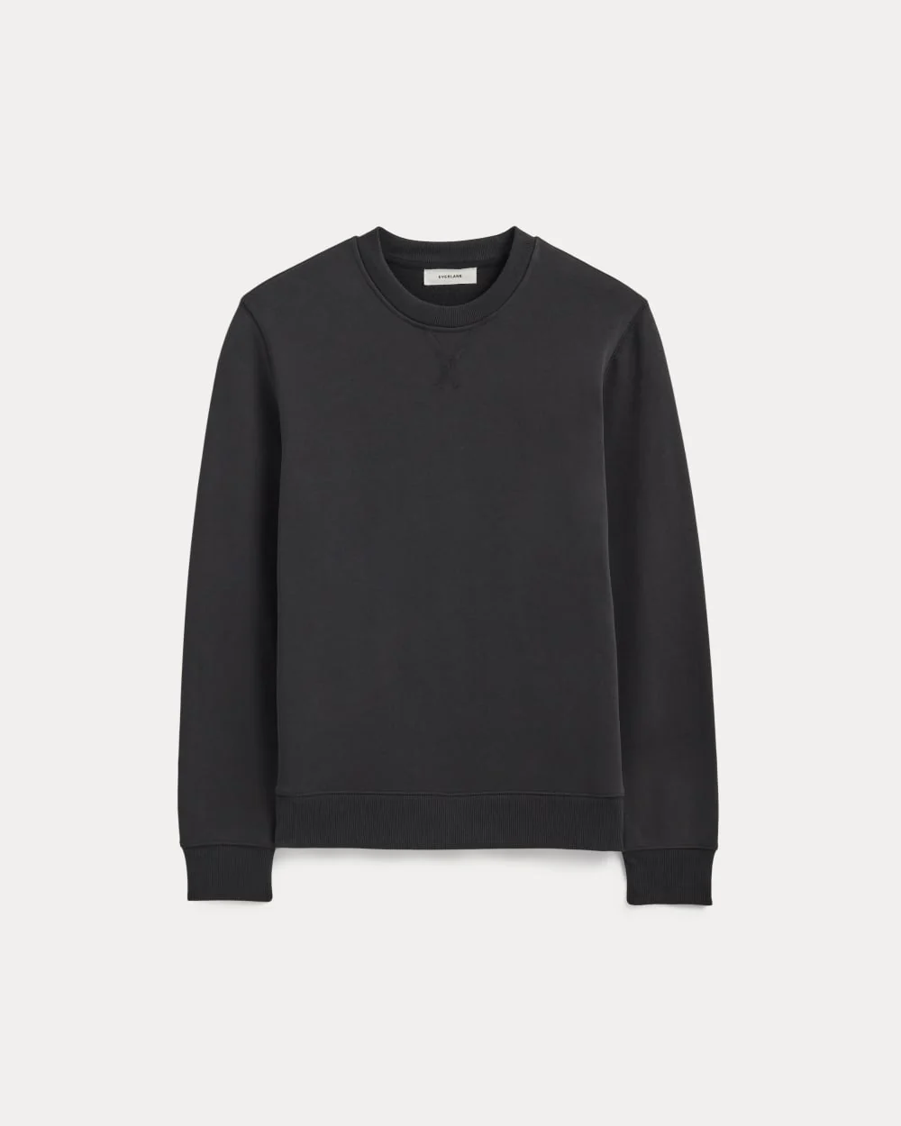 Le Pull en Coton Éponge Off-Duty | Noir