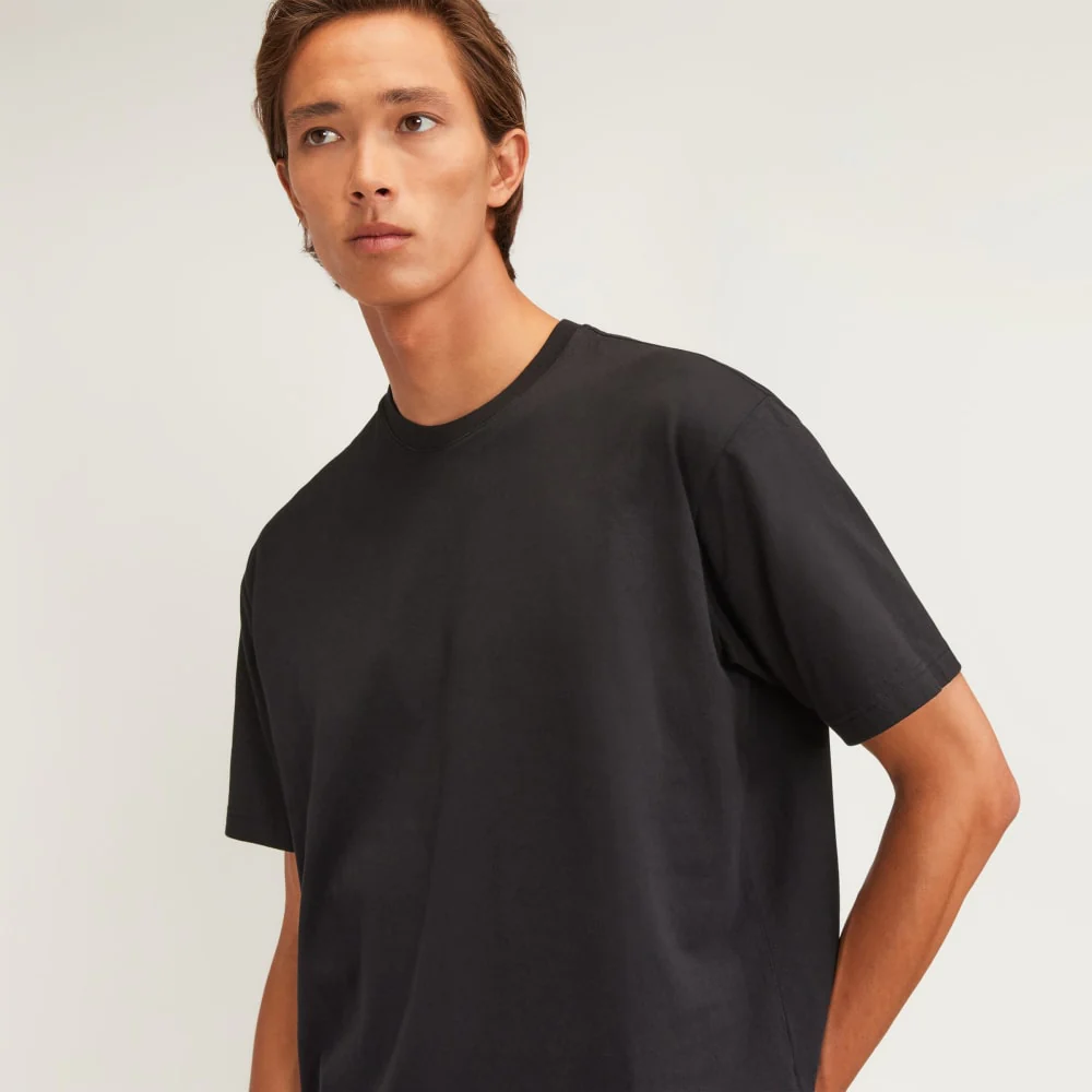 Le Pull Épais à Col Rond Décontracté | Uniforme | Noir