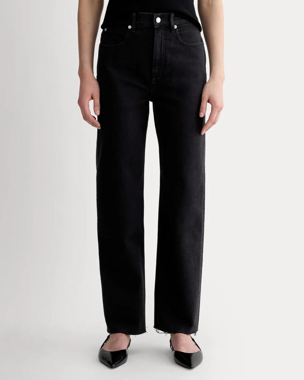 Le Jean Way-High® | Charbon | 75 cm de longueur intérieure
