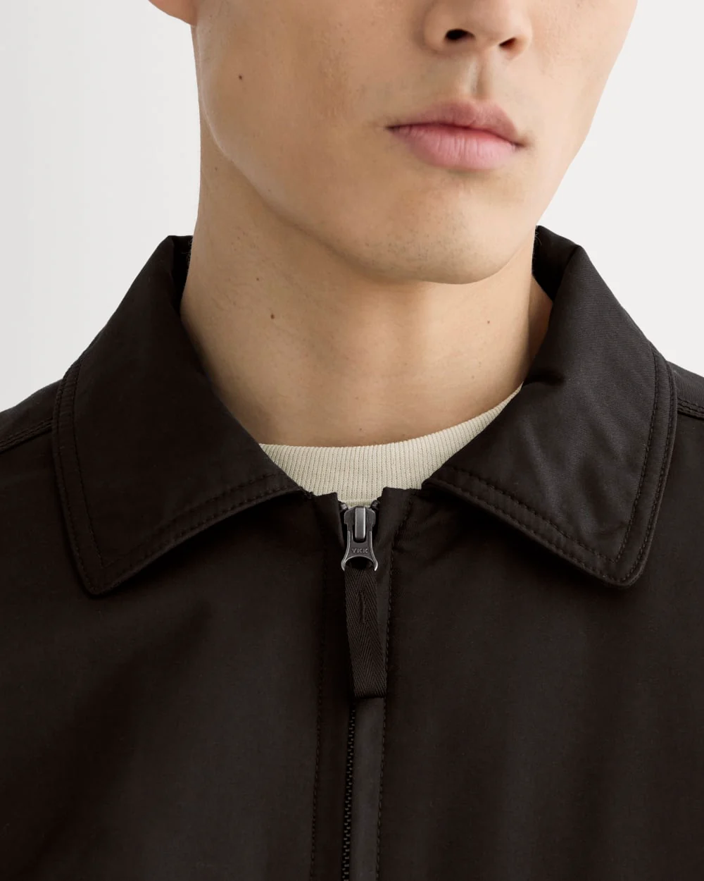 Le blouson Harrington rembourré | Noir