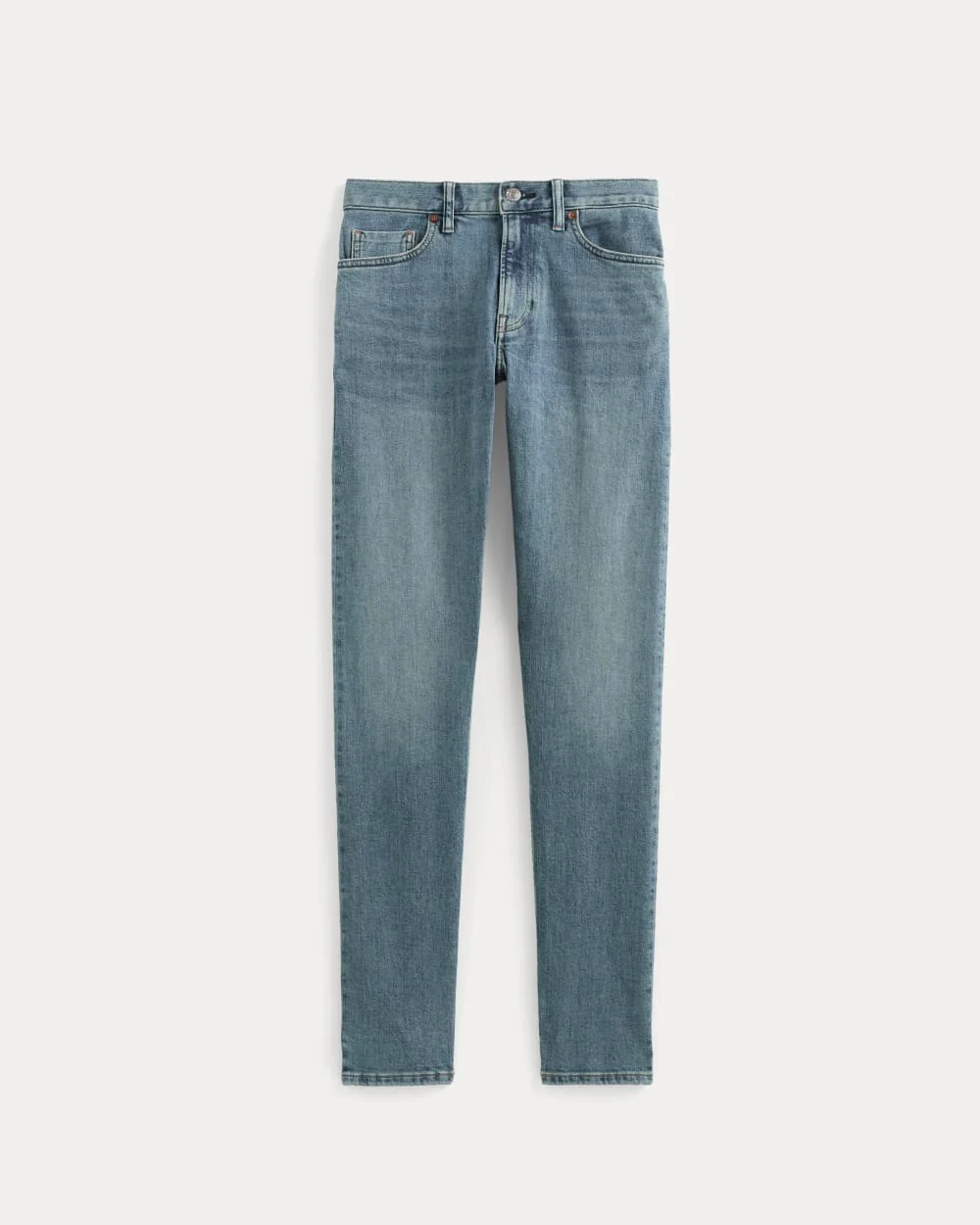 Le Jean Slim-Fit à Étiquette | Indigo Moyen
