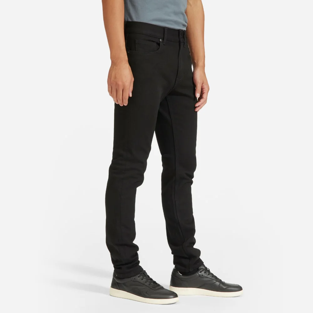 Jean organique à 4 sens de stretch The Skinny | Uniform | Noir