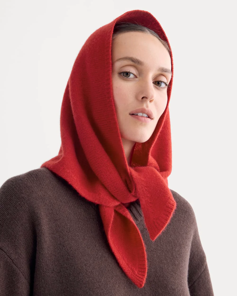 Écharpe grande Cashmere Lovergirl | Rouge classique