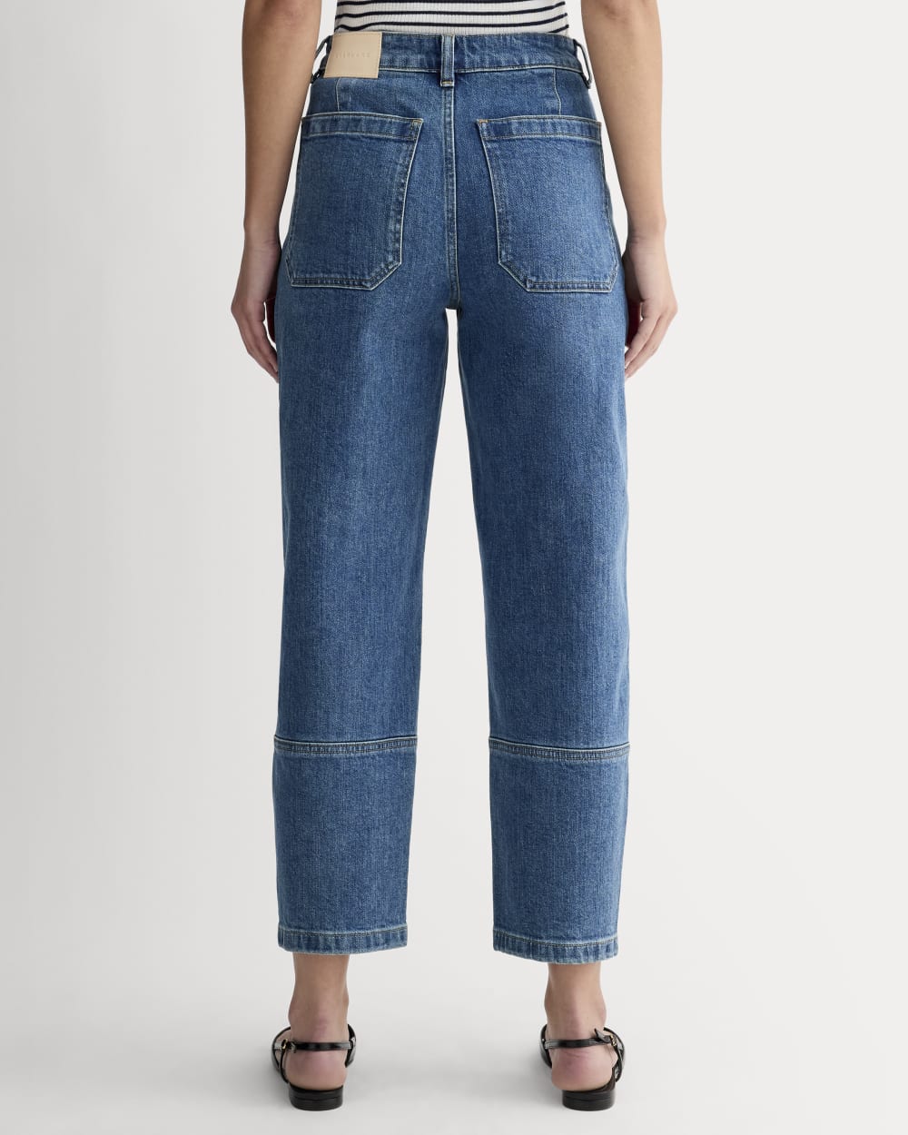 Le Pantalon Barrel Utilitaire | Bleu Nouveau | Regular