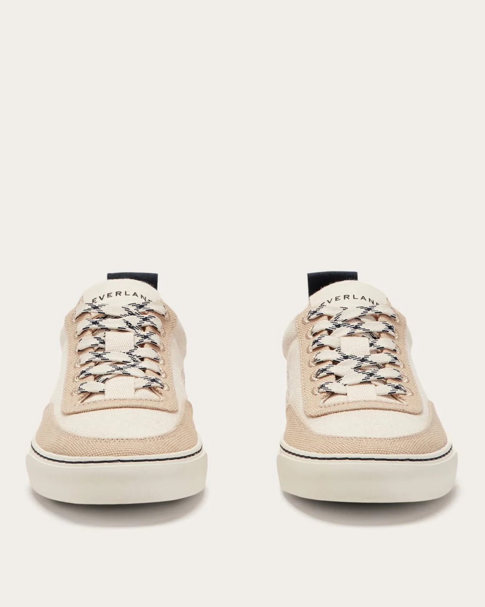 La Chaussure Tread-Bare | Toile Naturelle / Saphir Sombre / Huile d'Argan
