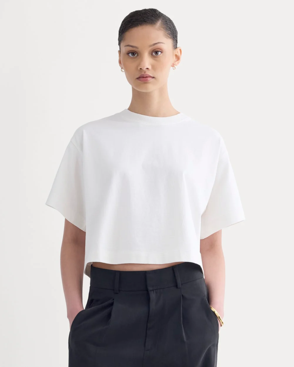 Le T-shirt court haut de gamme | Bone
