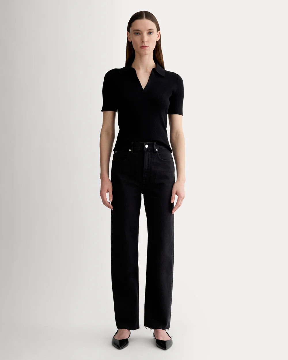 Le Jean Way-High® | Charbon | 75 cm de longueur intérieure