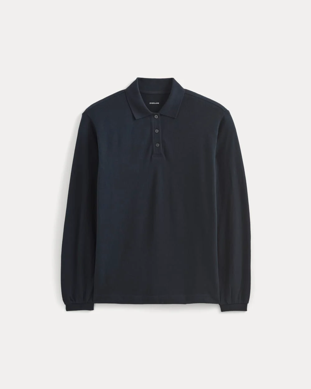 Polo Pique Oversize | Bleu Marine