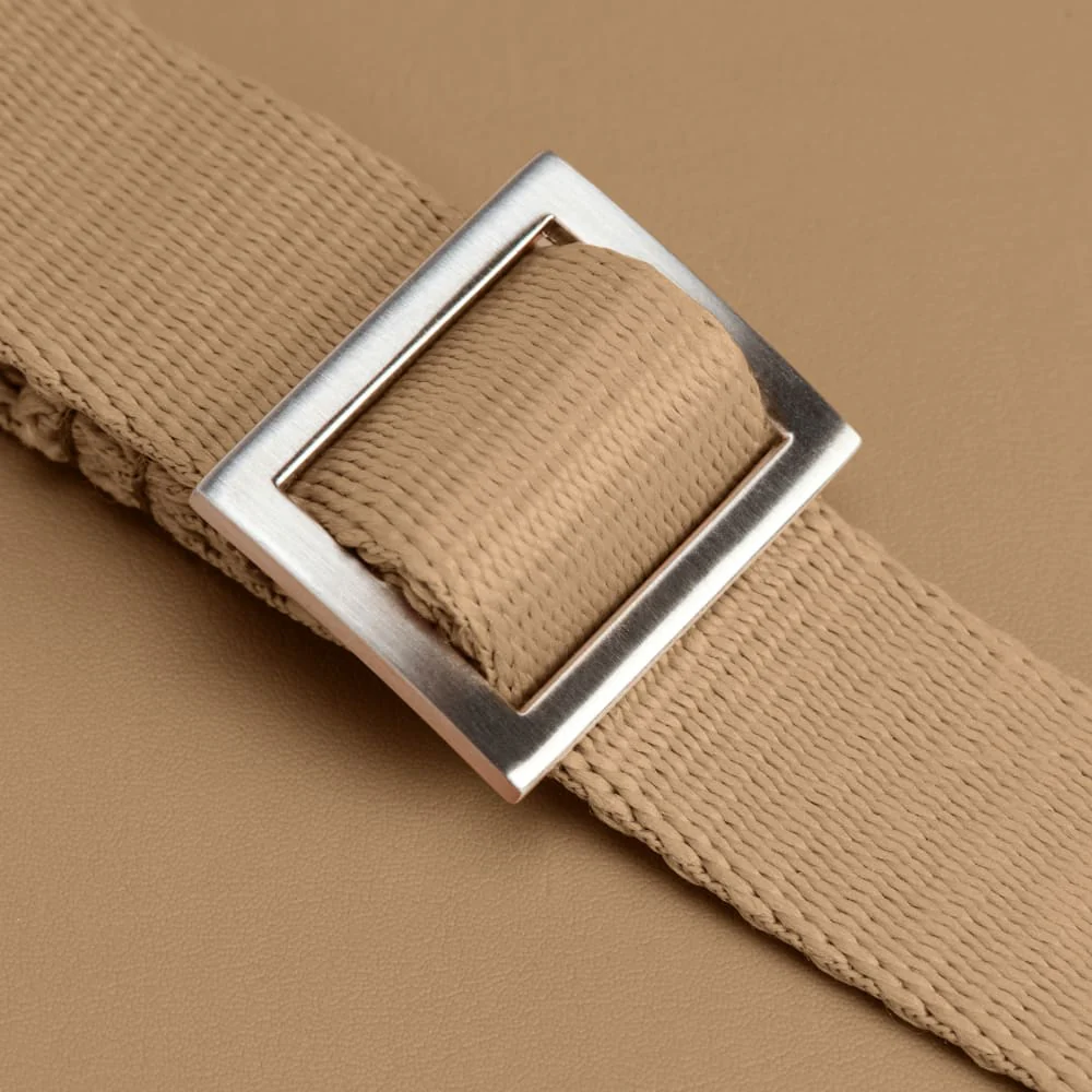 Le sac bandoulière en cuir de cactus | Noisette