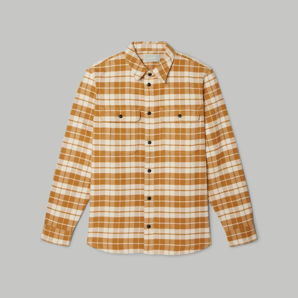 La surchemise robuste | Uniform | Brun doré / Parchemin