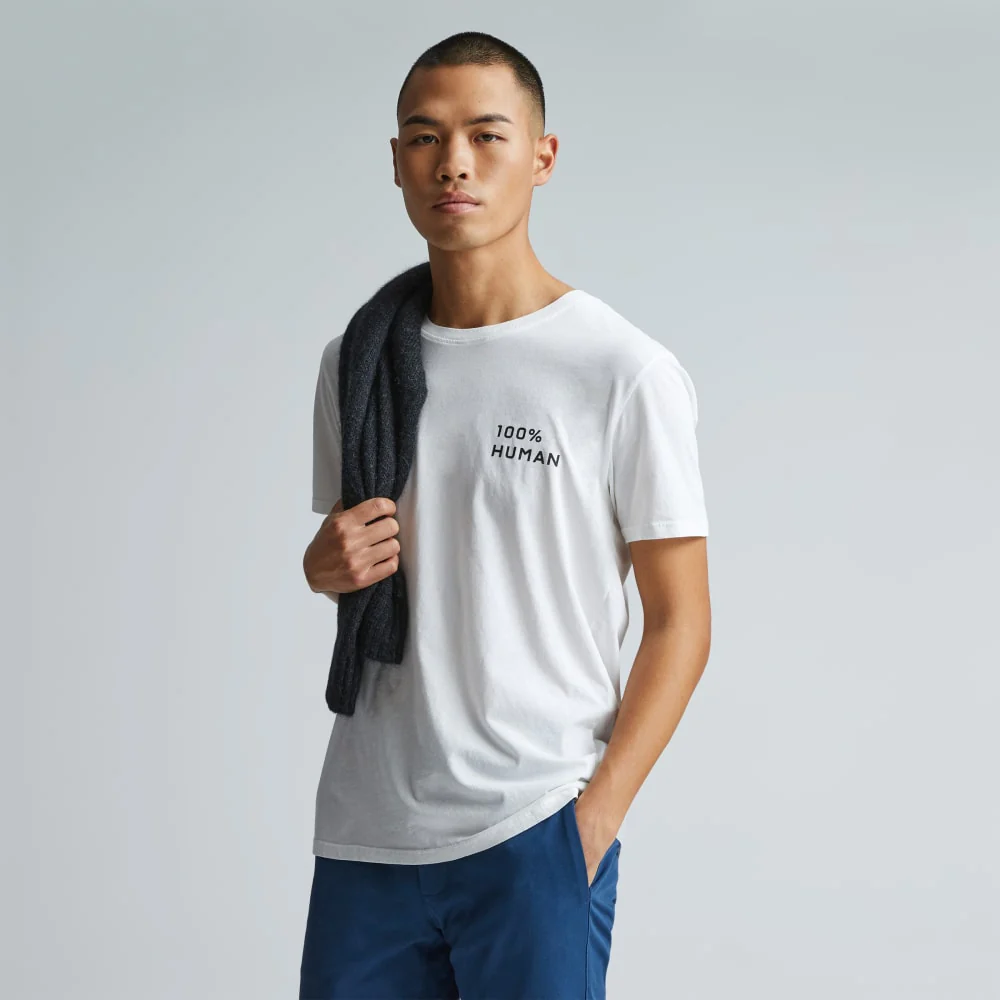 Le Crew 100% Human® | Blanc