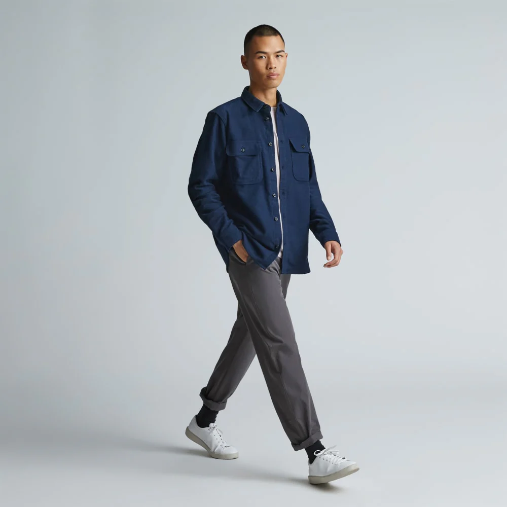 La veste lourde | Uniforme | Bleu marine foncé