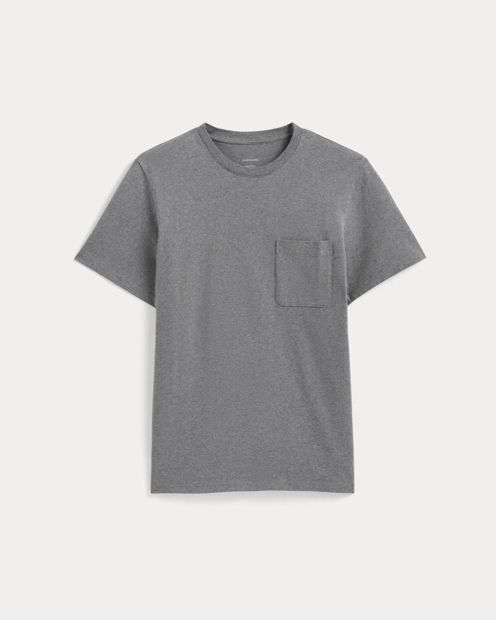 Le T-shirt à poche de qualité supérieure | Uniforme | Gris moyen melé