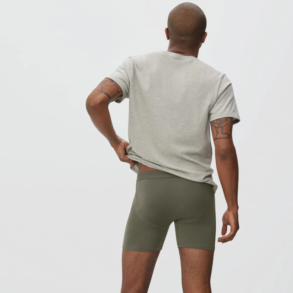 Le boxer long Supima® | Uniform | Kalamata