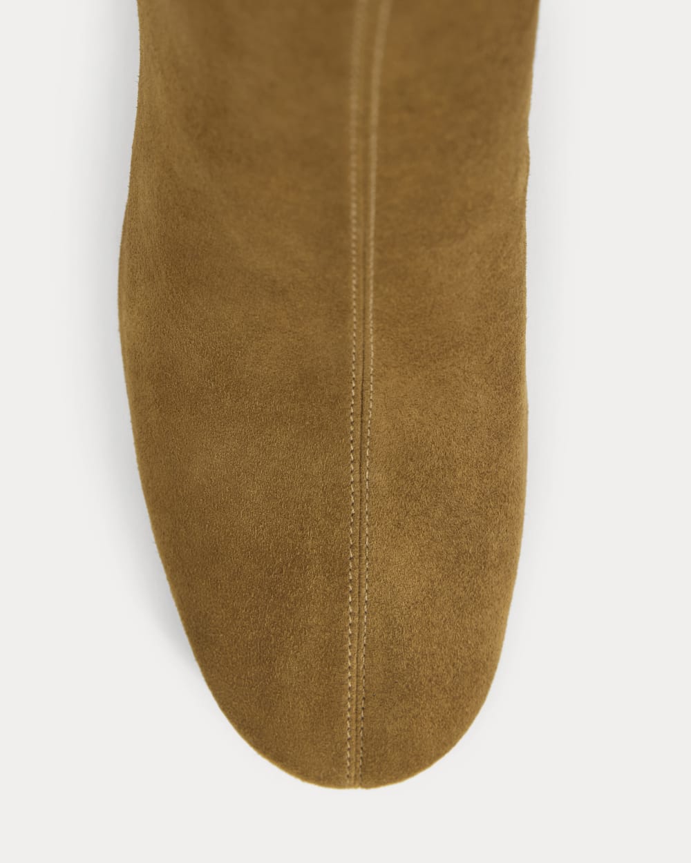 Botte à talon arrondi en cuir | Russet