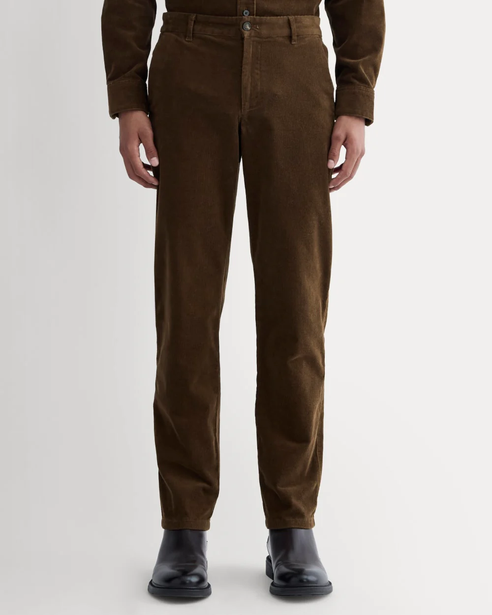 Le Pantalon en Velours Côtelé | Cacao