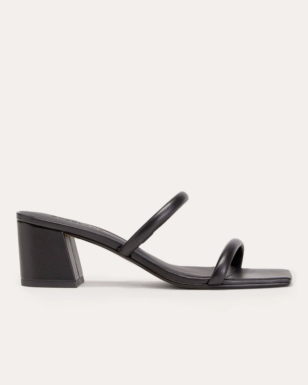 Le Talon à Double Sangle | Noir