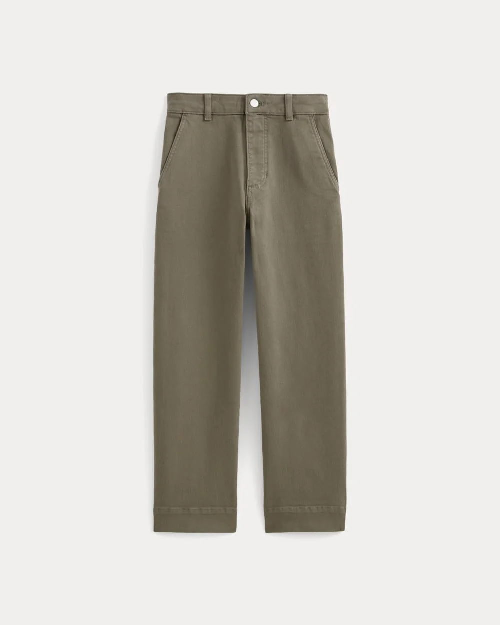 Pantalon droit utilitaire | Taupe | 67,3 cm de longueur intérieure