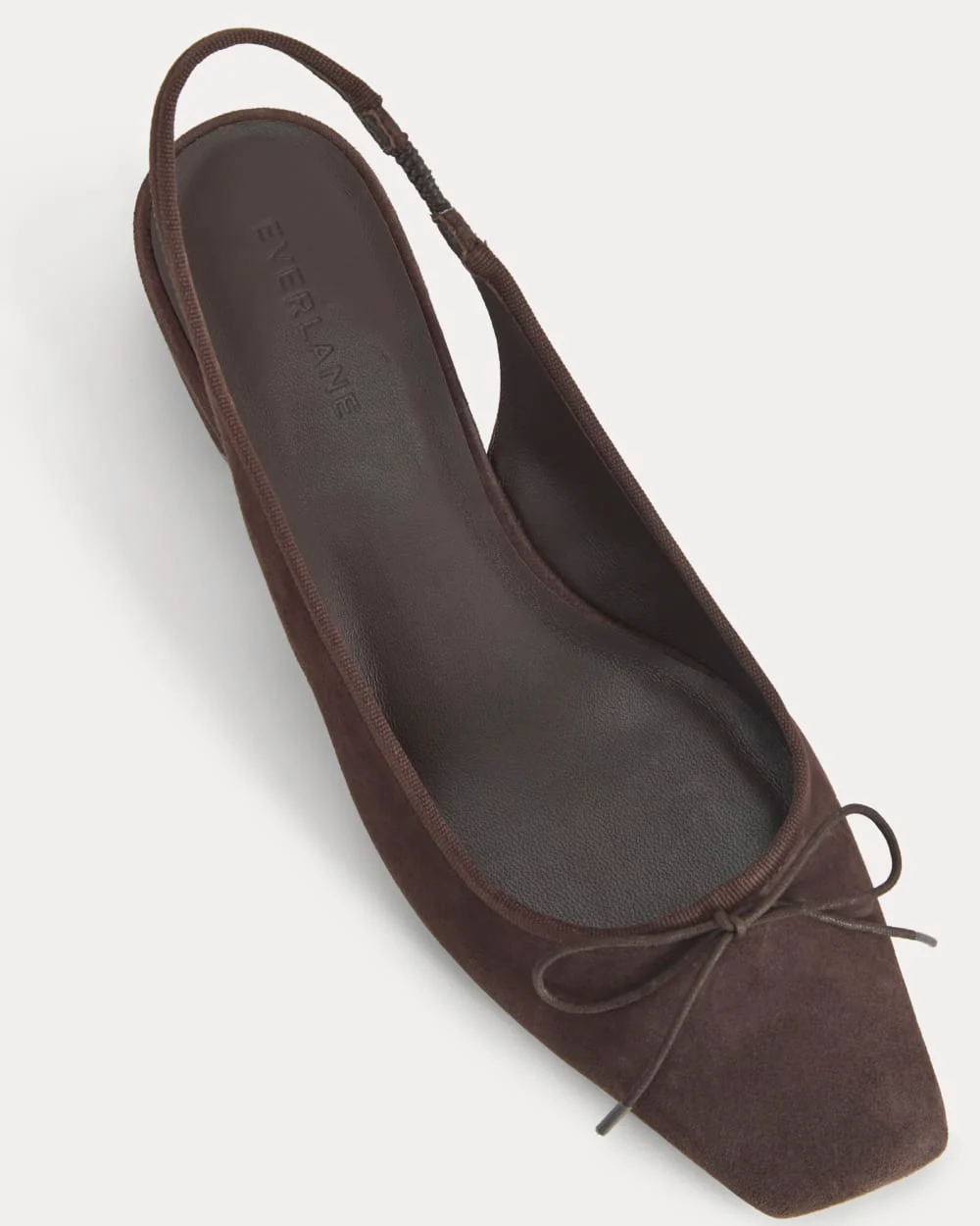 Le Talon Slingback Ballet | Chocolat Foncé