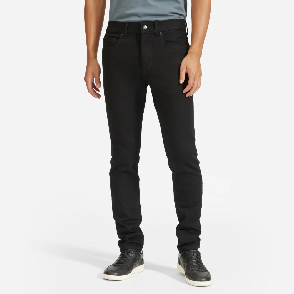 Jean organique à 4 sens de stretch The Skinny | Uniform | Noir
