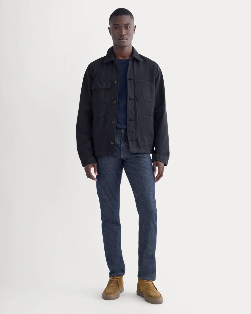 Le Jean Slim-Fit à Étiquette | Rinçage Indigo