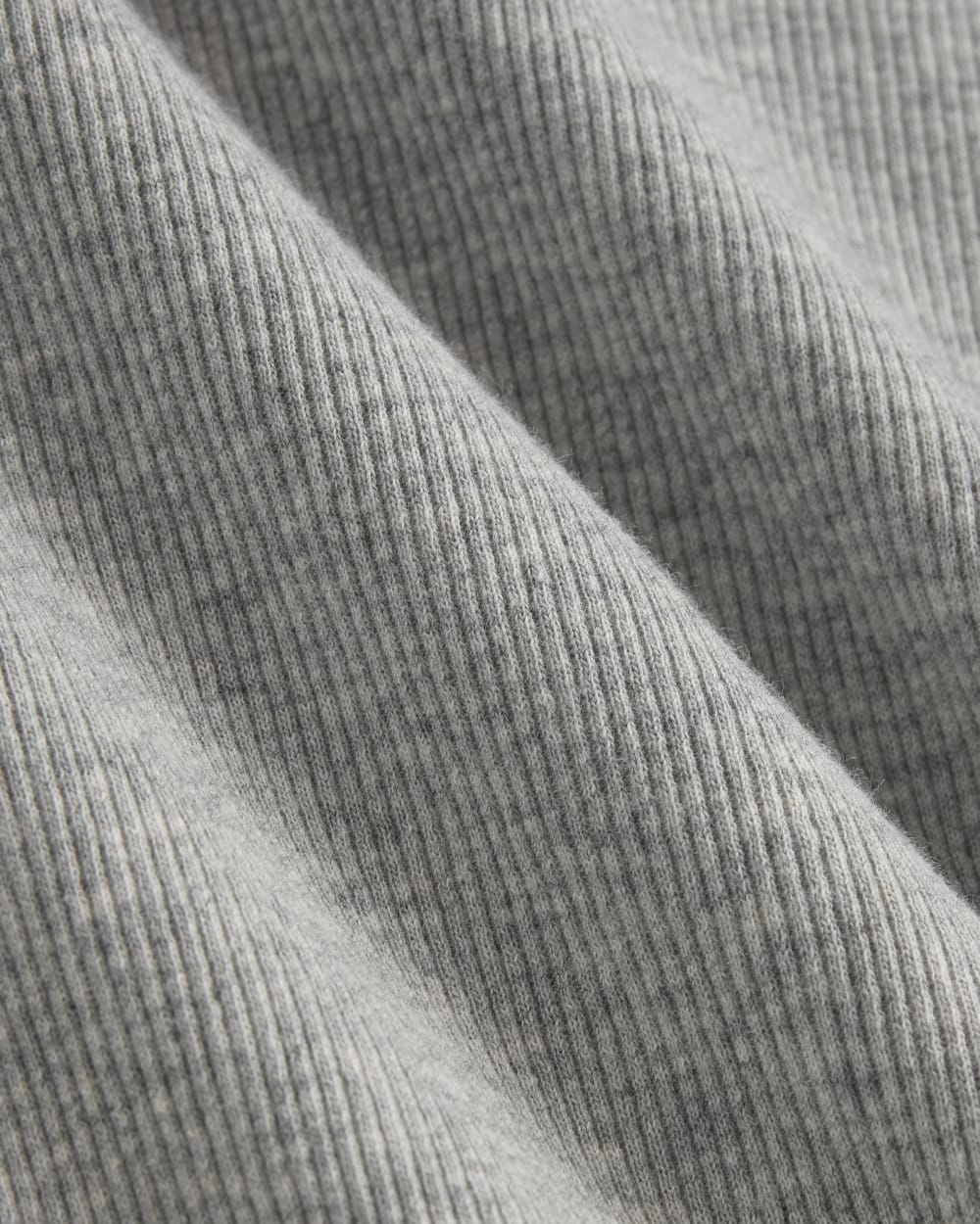 Le Pull à Manches Longues à Col Rond Luxe | Gris Clair Lavé
