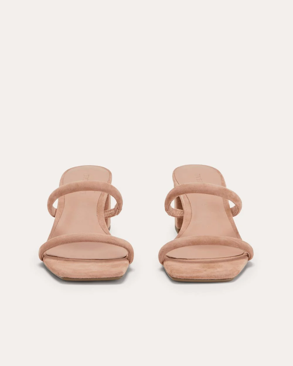 Le Talon à Double Bride | Rose Tan