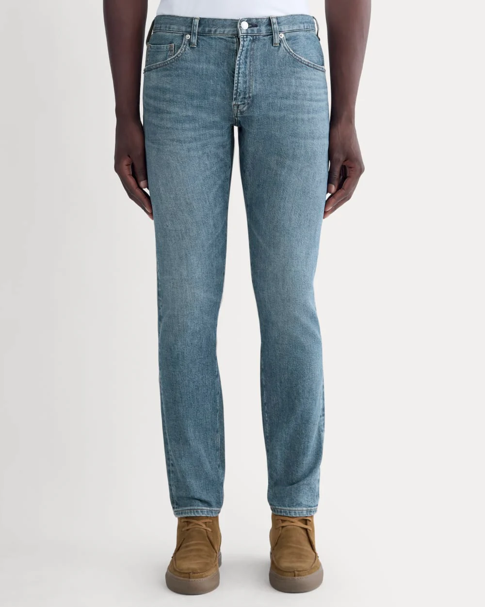 Le Jean Slim-Fit à Étiquette | Indigo Moyen