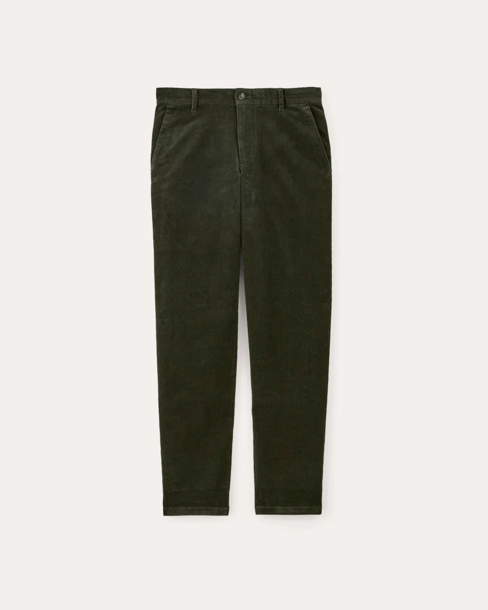Le Pantalon en Velours Côtelé | Forêt Sombre