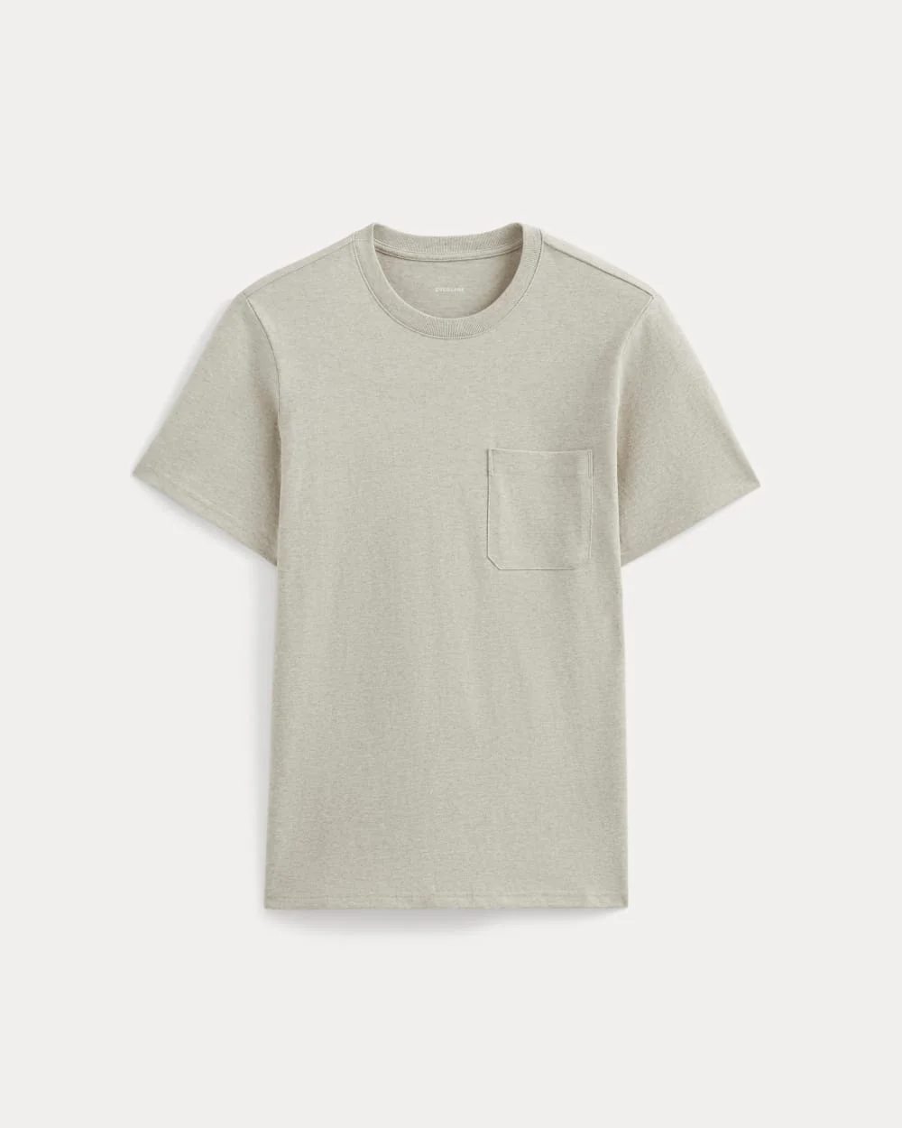 Le T-shirt à poche de qualité supérieure | Uniforme | Oatmeal gris