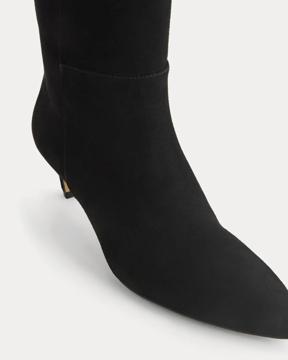 Botte mi-basque Studio | Cuir noir
