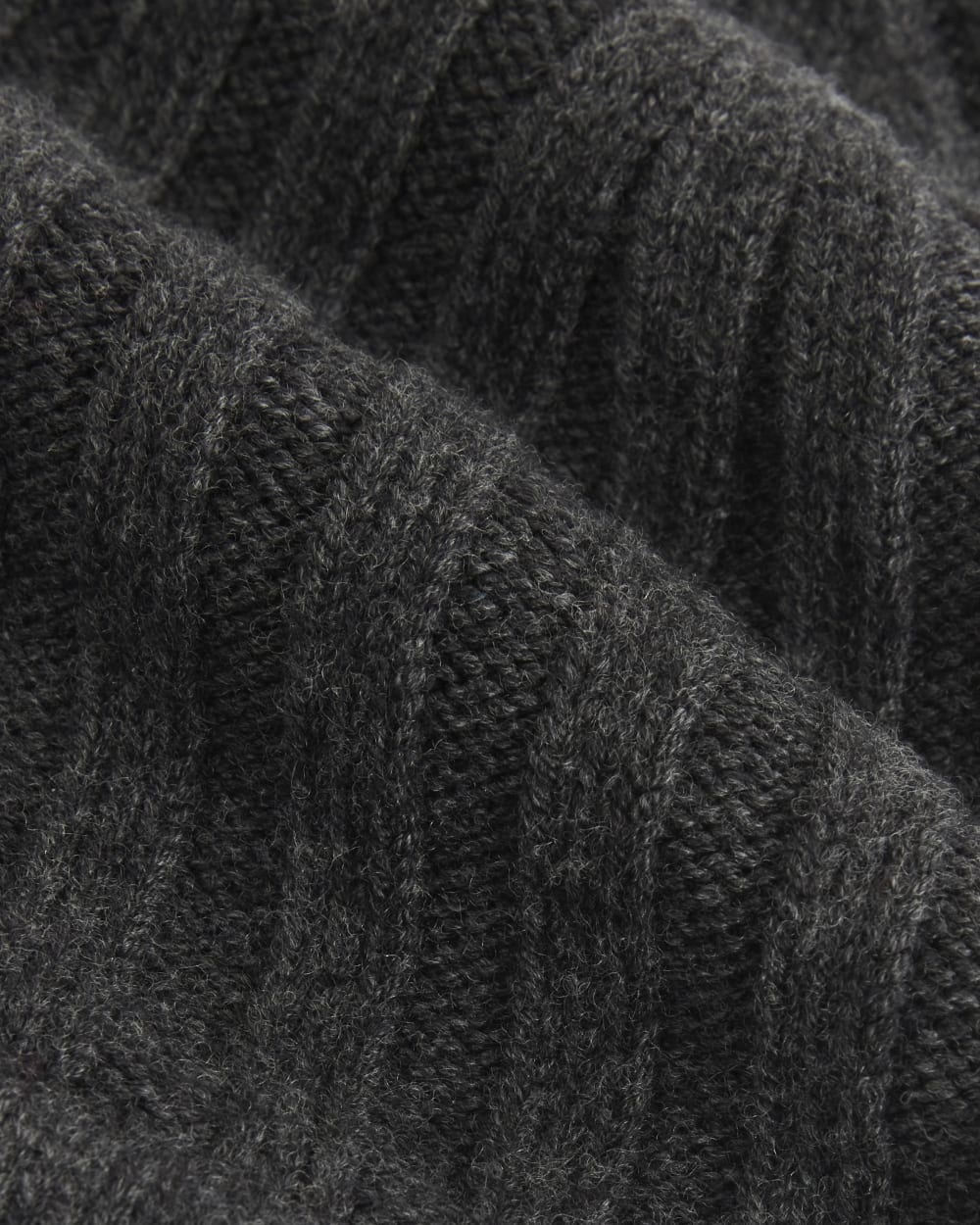 Bonnet à mailles épaisses | Gris fumé