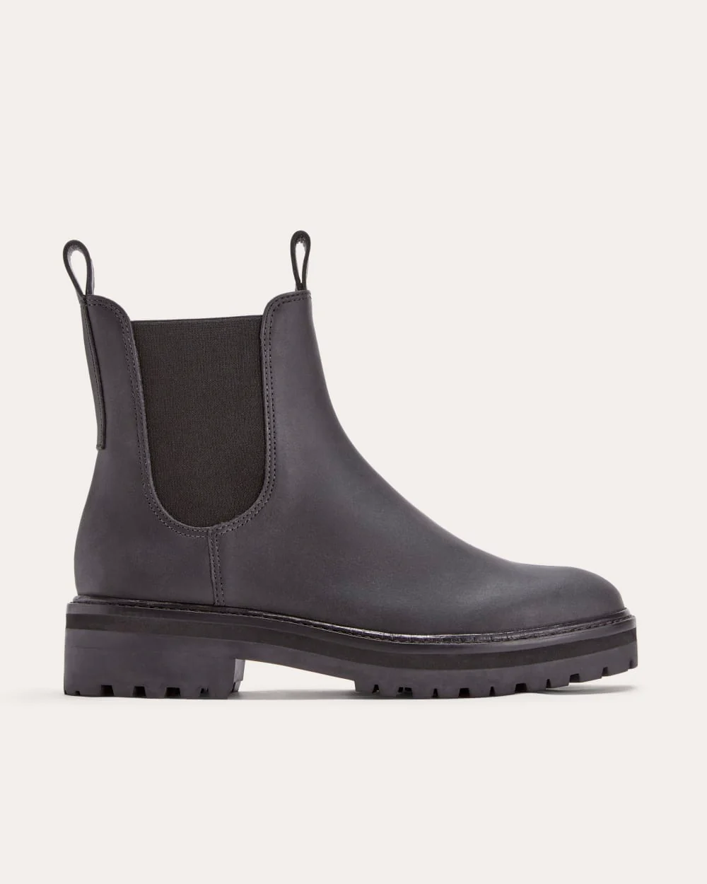 La Chelsea Boot Lug | Noir Vintage