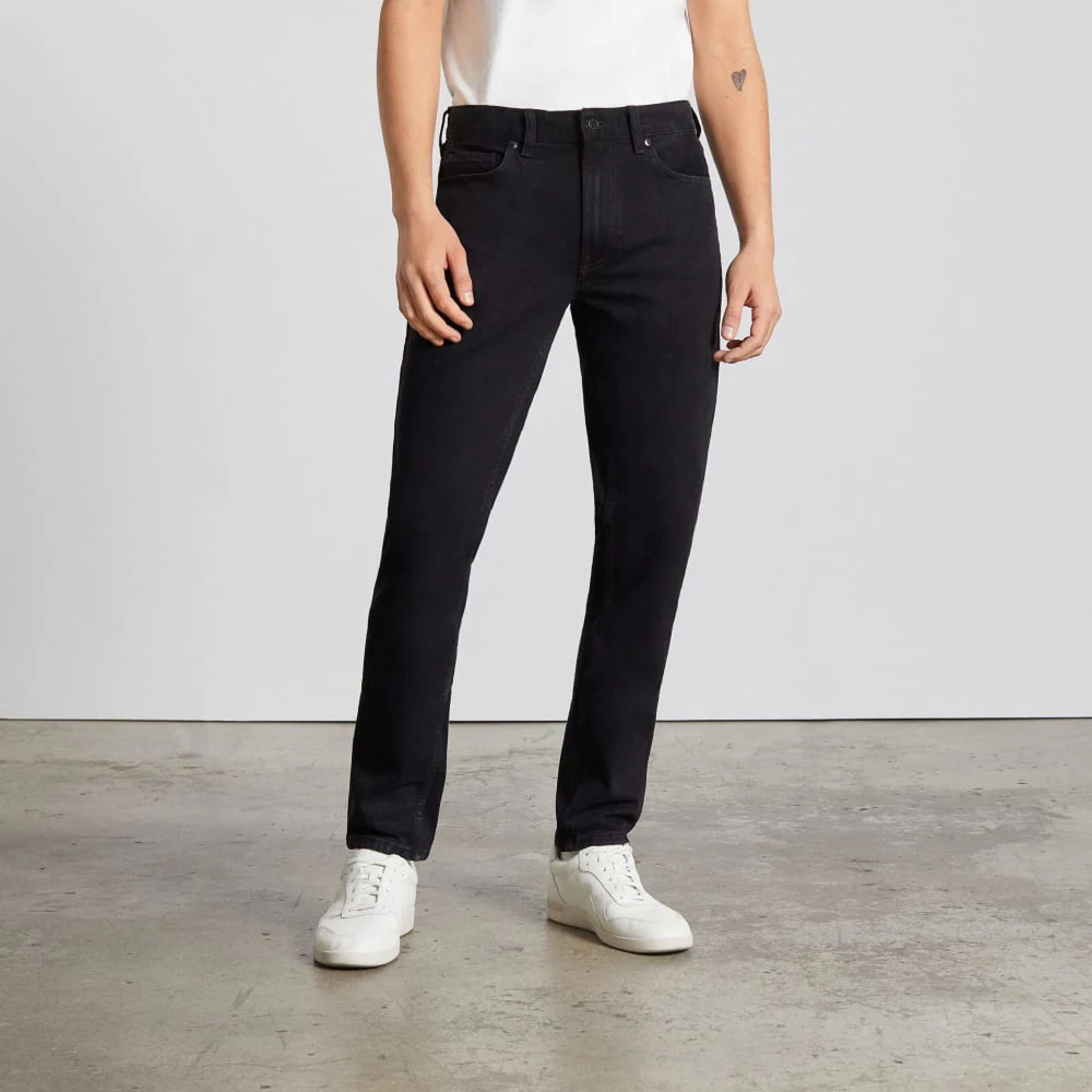 Le Jean Slim en Coton Bio | Charbon