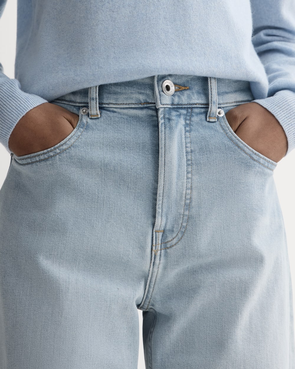 Le Jean Way-High® Curve | Ciel Clair | 73,66 cm de longueur intérieure