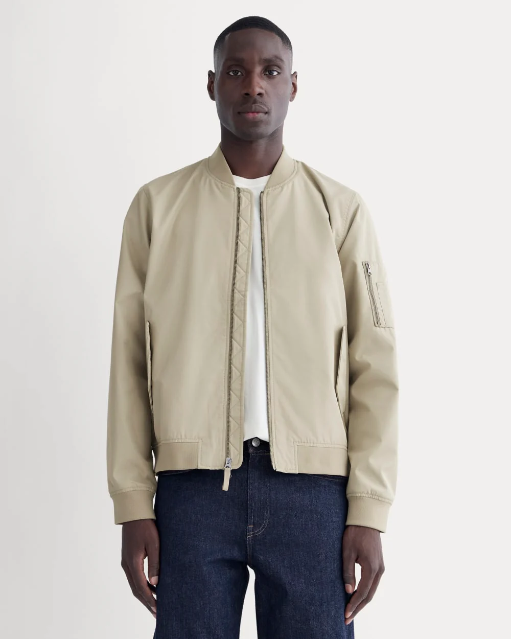 La veste de bombardier | Uniforme | Manteau trench kaki